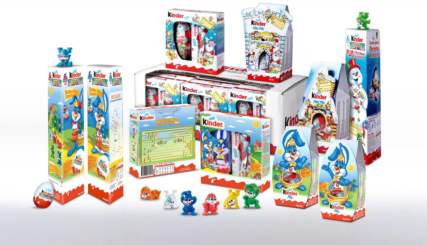 Kinder Packaging and POS