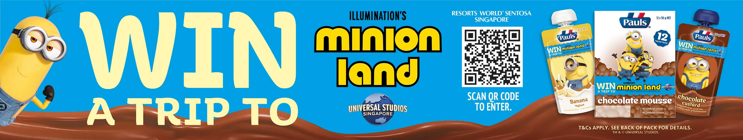 Pauls Minion Promo Banner