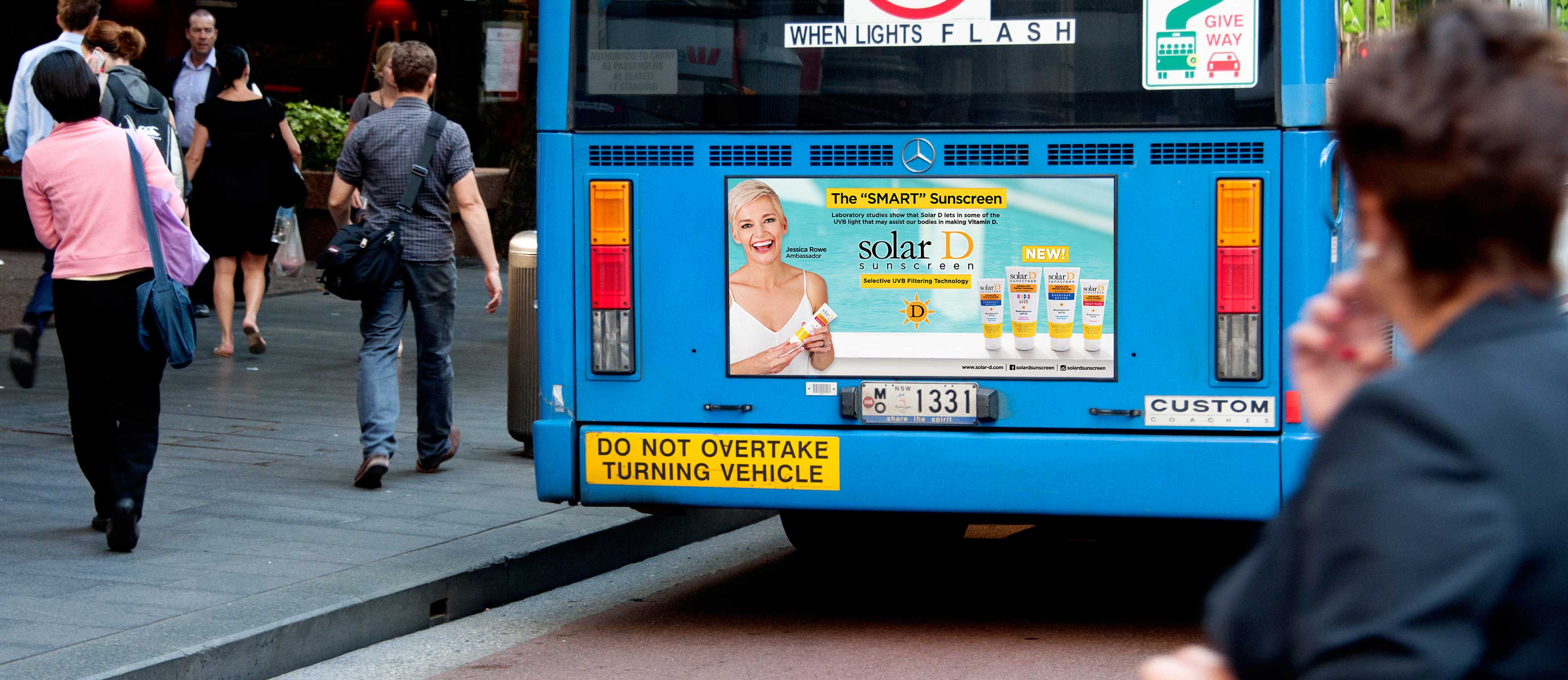 Back of Bus Advertising