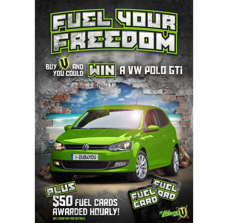 V Promo Poster